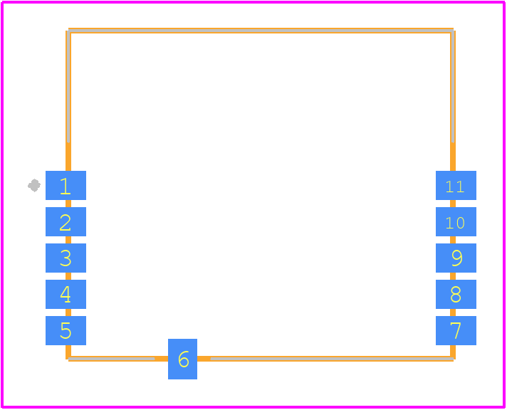 SPBTLE-RF0TR - STMicroelectronics PCB footprint - Other - Other - SPSGRF-868-2