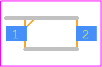 B5819W-TP - MCC PCB footprint - Small Outline Diode - Small Outline Diode - B5819W-TP_2