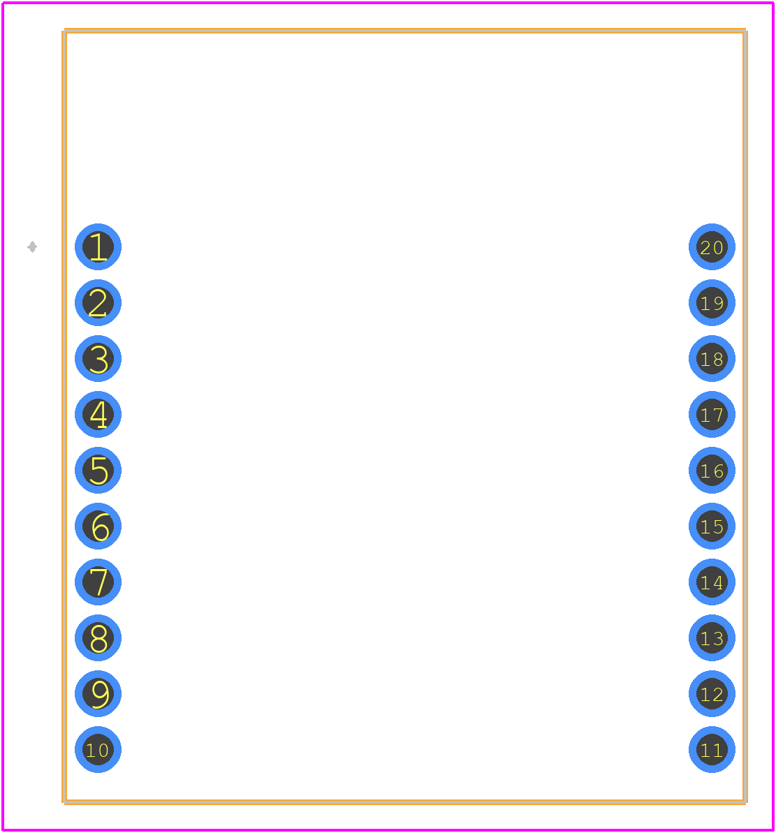 XB3-24Z8PT - DIGI PCB footprint - Other - Other - XB3-24Z8PT-6