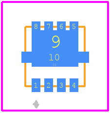NVTFS5C673NLTAG - onsemi PCB footprint - Other - Other - WDFN8_0.8H