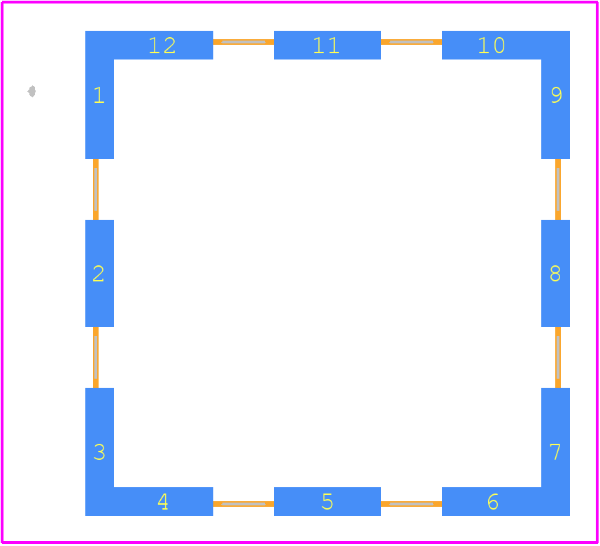 2118707-4 - TE Connectivity PCB footprint - Other - Other - 2118707-4-1