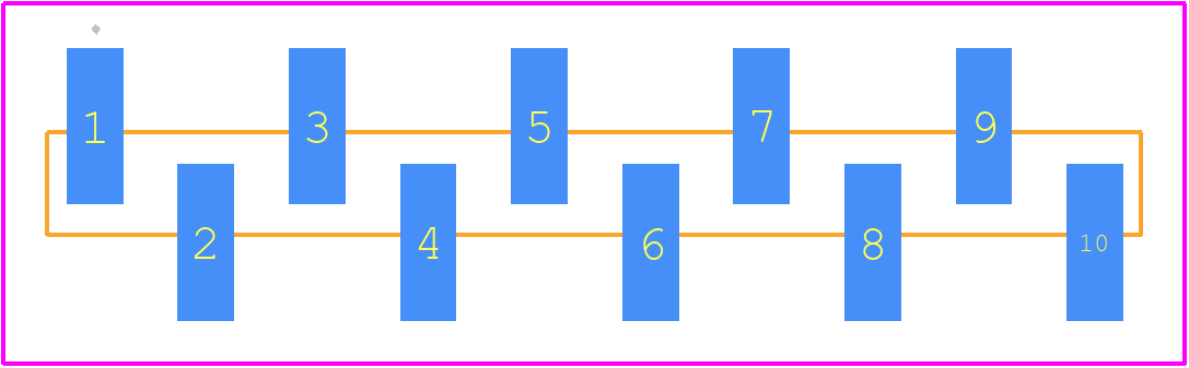 5-146128-8 - TE Connectivity PCB footprint - Other - Other - 5-146128-8-1