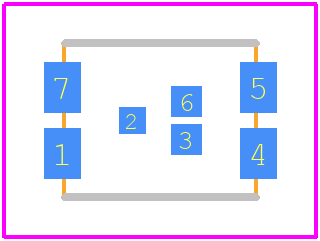 IRF6645 - Infineon PCB footprint - Other - Other - IRF6645-2