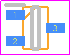 UMZ18NFHT106 - ROHM Semiconductor PCB footprint - SOT23 (3-Pin) - SOT23 (3-Pin) - SOT-323-UMD3