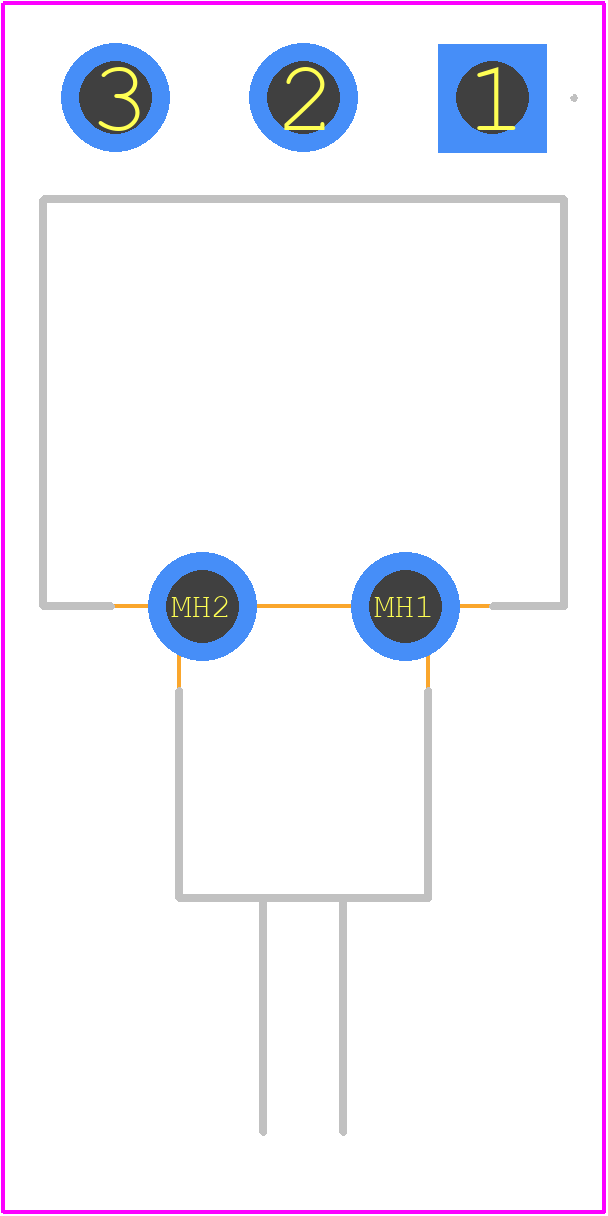 M2012SA2W30 - NKK Switches PCB footprint - Other - Other - M2012SA2W30-1