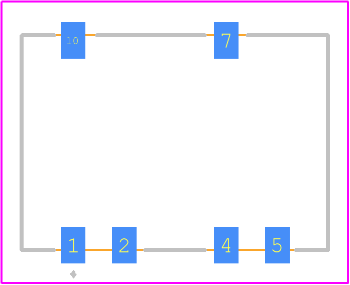 R1D-0509-R - RECOM Power PCB footprint - Other - Other - R1D-0509-R-2