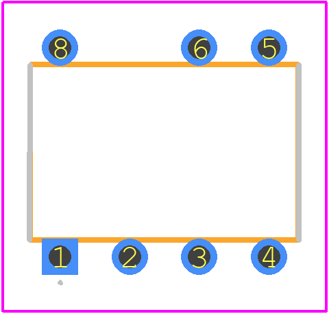AQH1213 - Panasonic PCB footprint - Other - Other - AQ-H (DIP7)