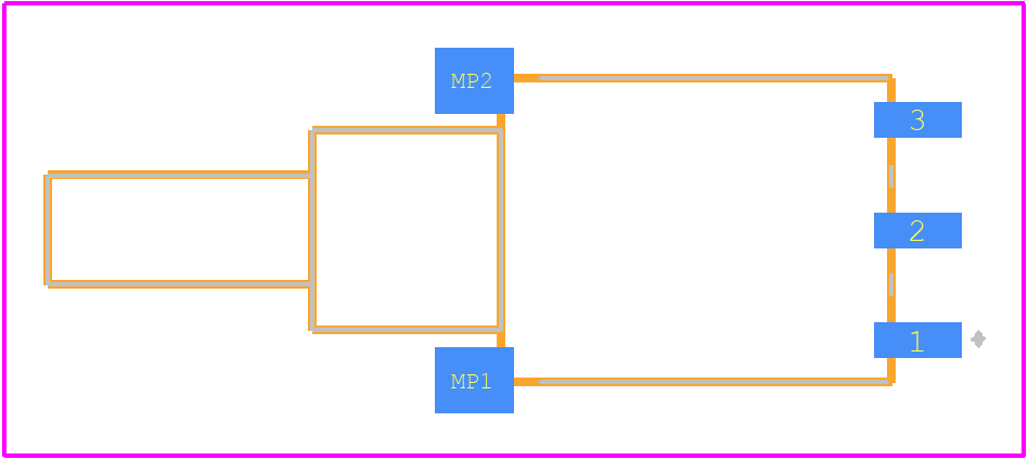 ET03MD1SA1BE - LITTELFUSE PCB footprint - Other - Other - ET03MD1SA1BE-1