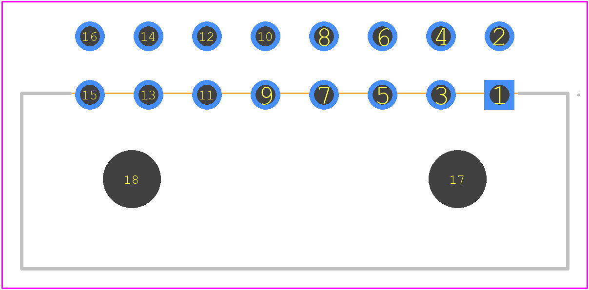 4-794619-6 - TE Connectivity PCB footprint - Other - Other - 4-794619-6-2