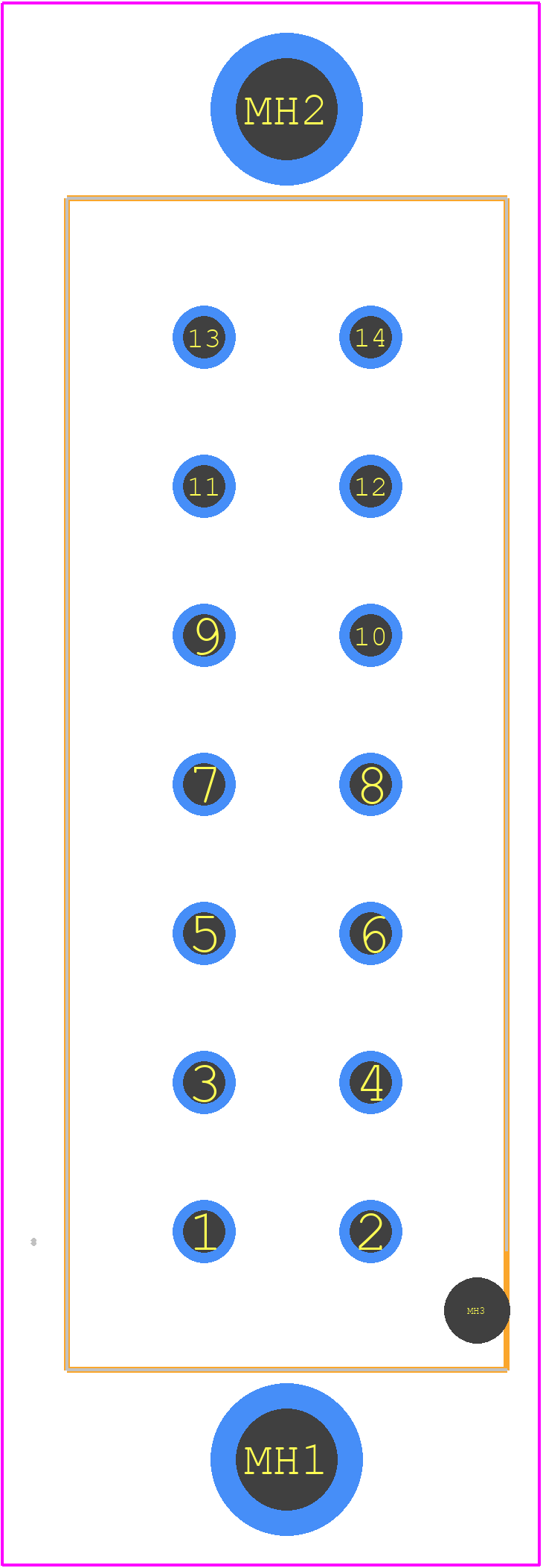 963357-3 - TE Connectivity PCB footprint - Other - Other - 963357-3-2