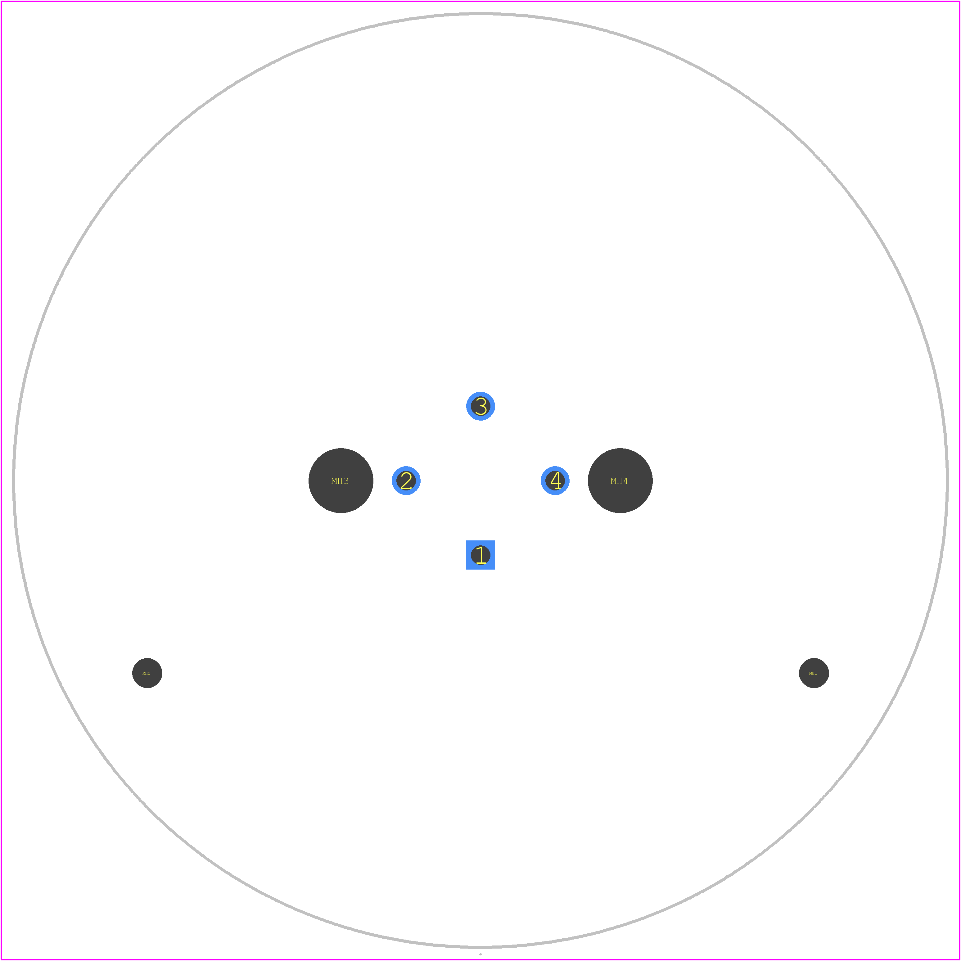 2213831-1 - TE Connectivity PCB footprint - Other - Other - 2213831-1-4