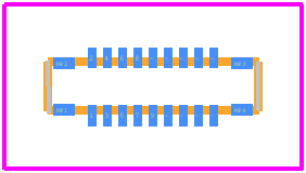 BM23FR0.8-18DP-0.35V(895) - Hirose PCB footprint - Other - Other - BM23FR0.8-18DP-0.35V(895)-2