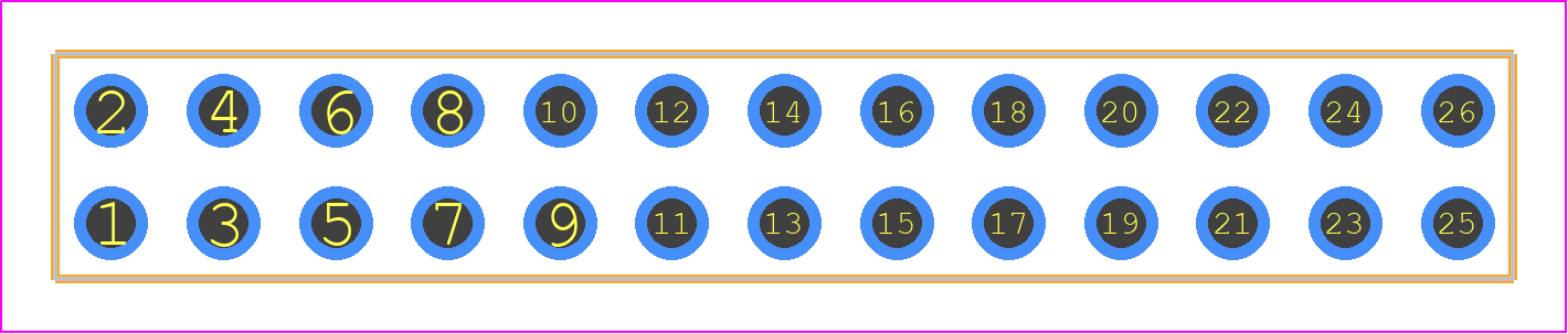 M20-9981346 - Harwin PCB footprint - Other - Other - M20-9981346