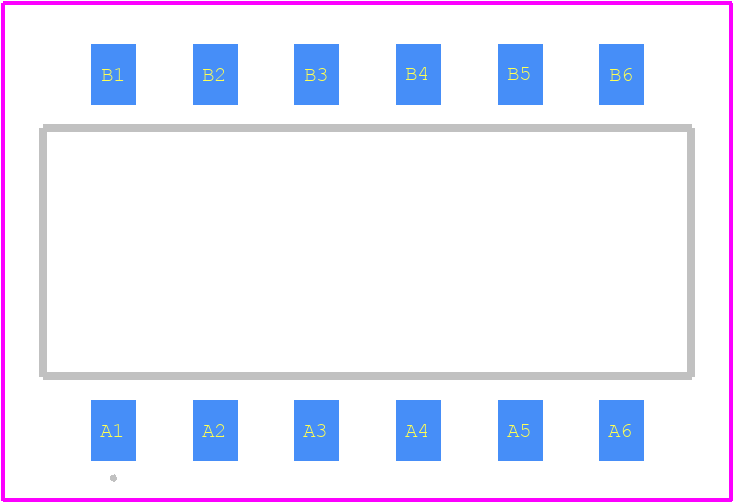 MCDM(R)-06-T - Multicomp Pro PCB footprint - Other - Other - MCDM(R)-06-T-2