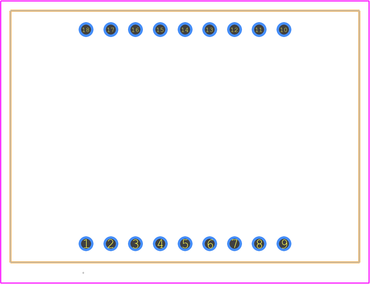 DA08-11GWA - Kingbright PCB footprint - Other - Other - DA08-11GWA-4