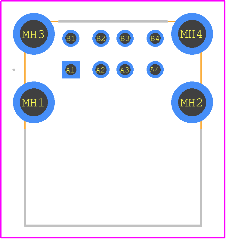 5787617-3 - TE Connectivity PCB footprint - Other - Other - 5787617-3-2