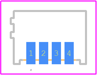 TSOP36436TR - Vishay PCB footprint - Other - Other - TSOP36436TR-2