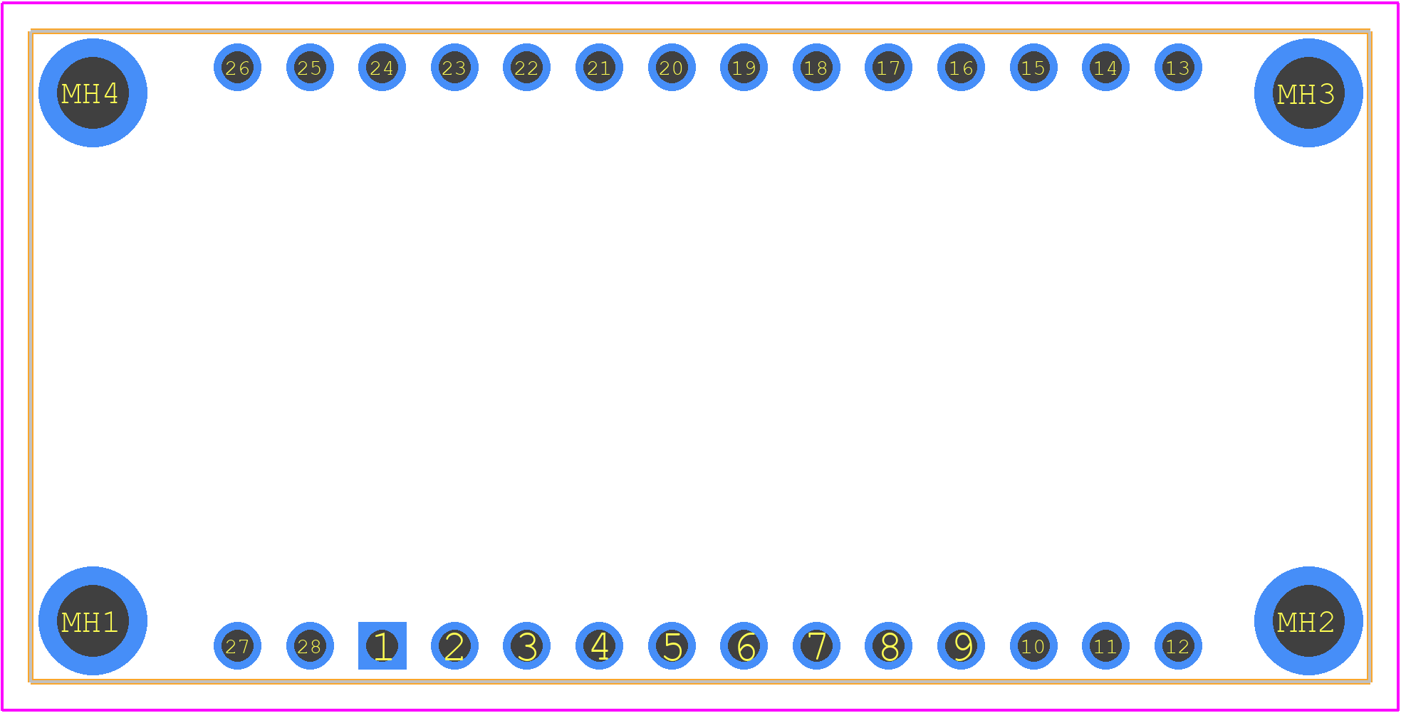2341 - Adafruit PCB footprint - Other - Other - 2341-4