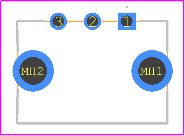 2-1445054-3 - TE Connectivity PCB footprint - Other - Other - 2-1445054-3-1