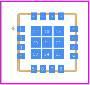 SKY66294-11 - Skyworks PCB footprint - Other - Other - SKY66294-11-2