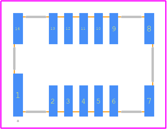 AMG8854M01 - Panasonic PCB footprint - Other - Other - 14-SMD Module