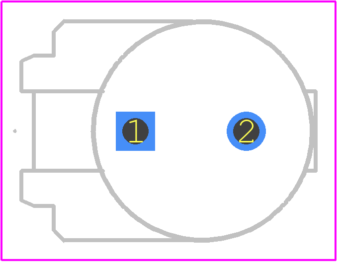 BFC280823109 - Vishay PCB footprint - Other - Other - BFC280823109-1