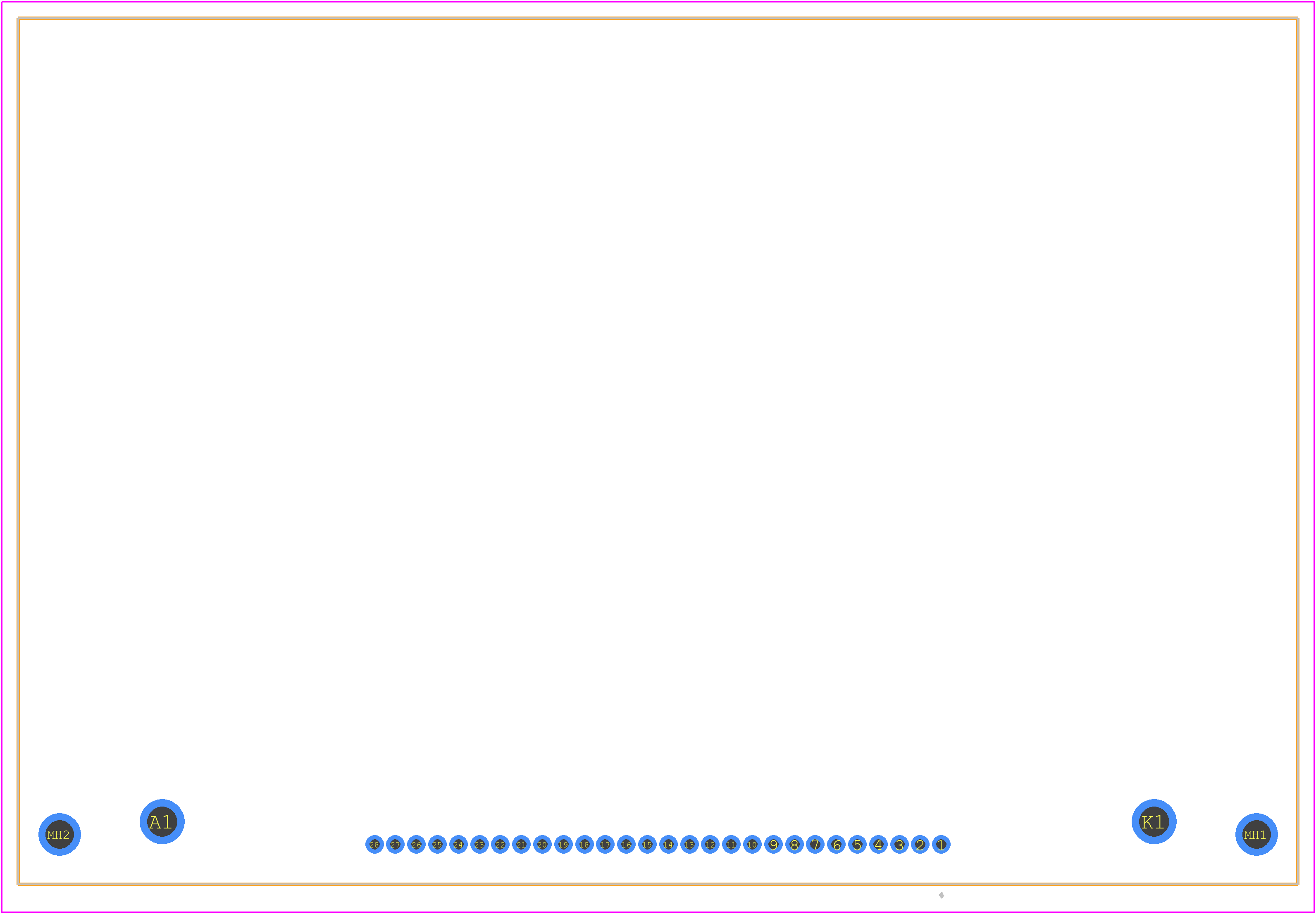 64128MCOGBABW - Displaytech PCB footprint - Other - Other - 64128MCOGBABW-1