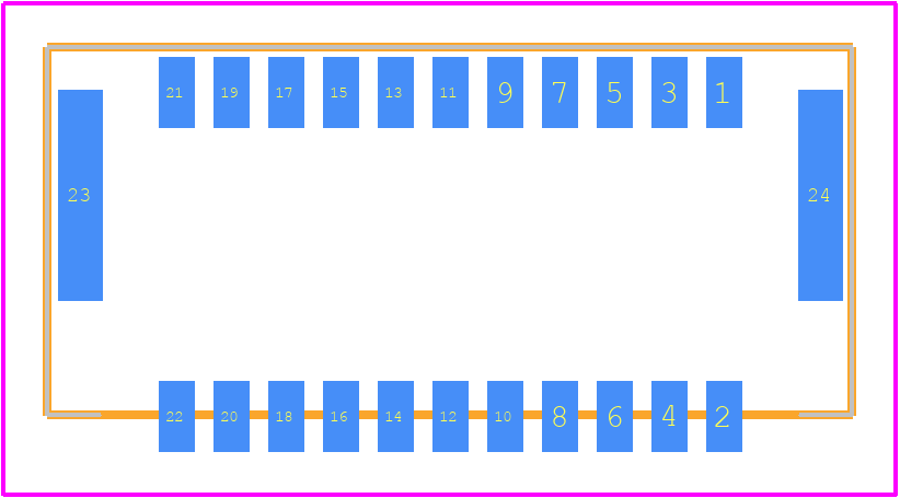 5054332270 - Molex PCB footprint - Other - Other - 5054332270