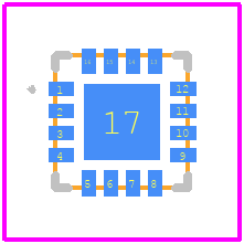 TQP3M9018 - Qorvo PCB footprint - Other - Other - TQP3M9018