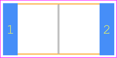 UHVB4020FCD1G00 - Stackpole Electronics, Inc. PCB footprint - Resistor Chip - Resistor Chip - UHV4020