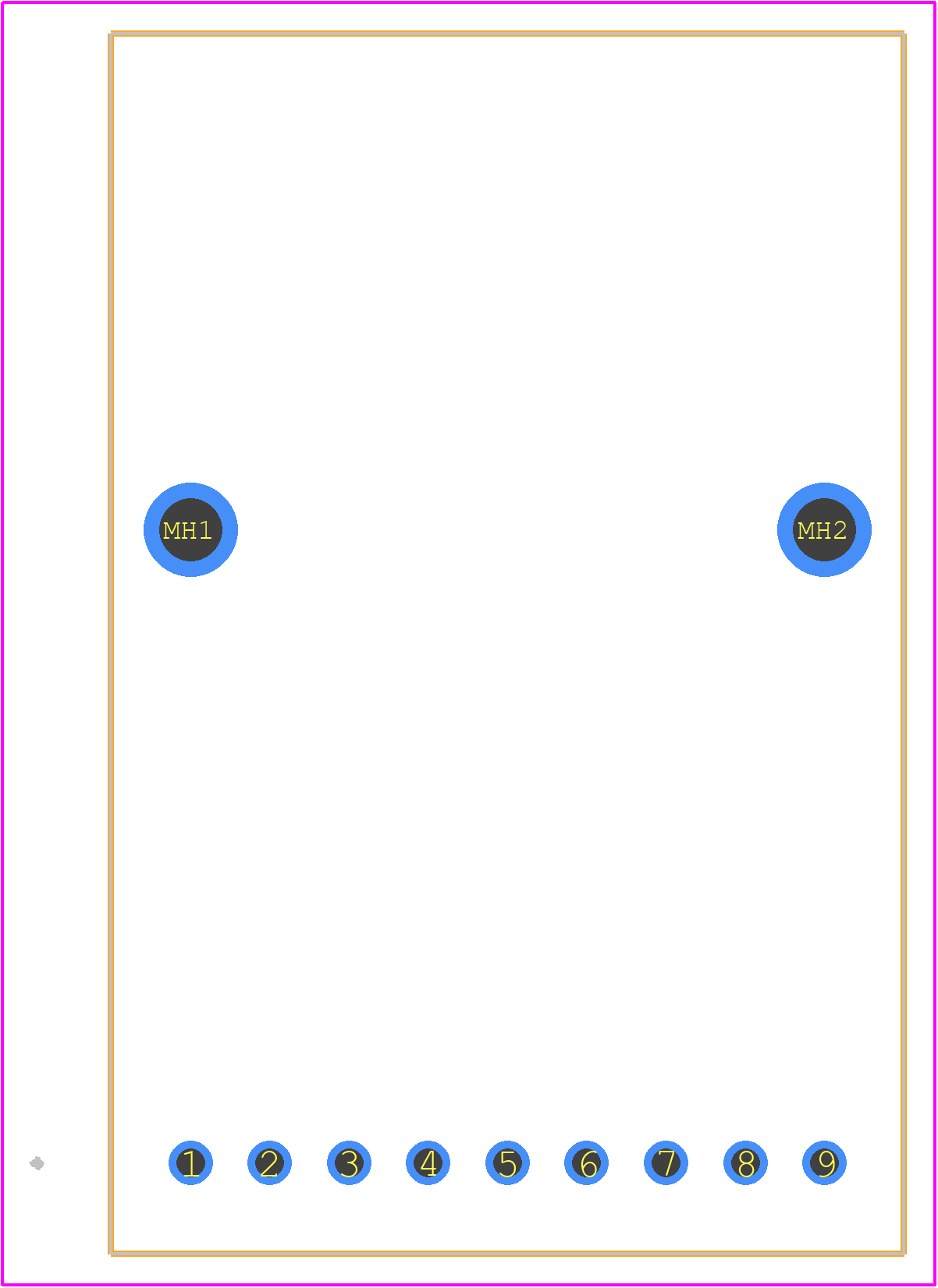 AFBR-5803AQZ - Avago Technologies PCB footprint - Other - Other - AFBR-5803AQZ-1