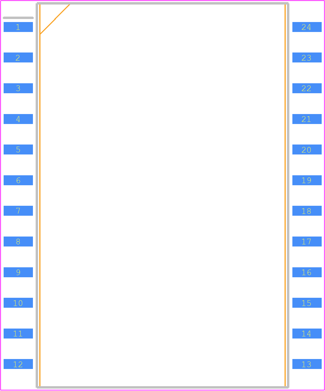LDD-1000HS - Mean Well PCB footprint - Small Outline Packages - Small Outline Packages - LDD-1000HS