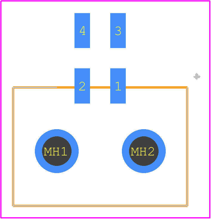 0430450408 - Molex PCB footprint - Other - Other - 0430450408-3