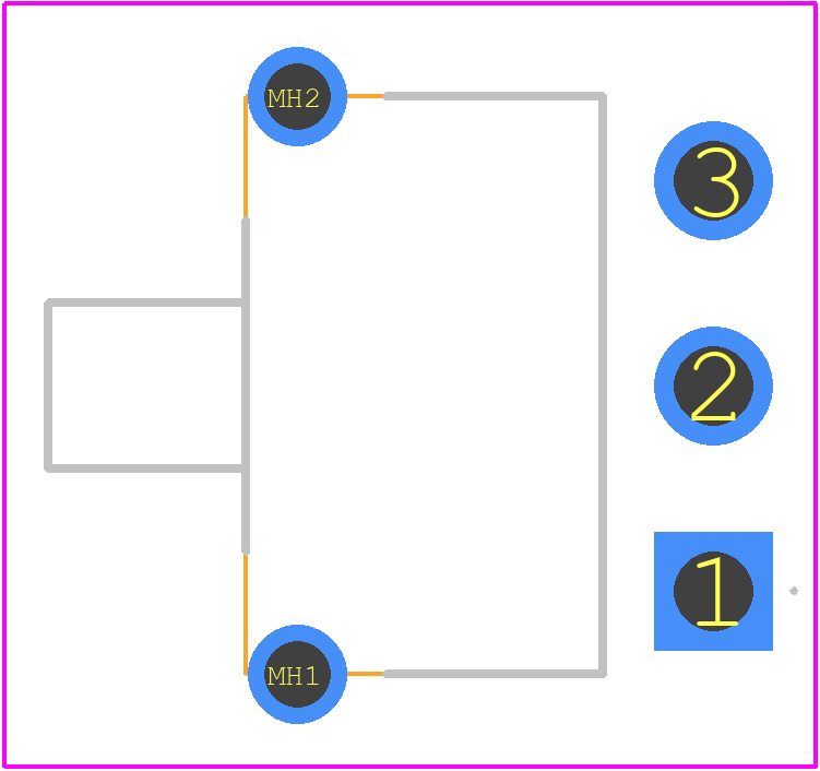 MS-12AAH1 - NKK Switches PCB footprint - Other - Other - MS-12AAH1-4