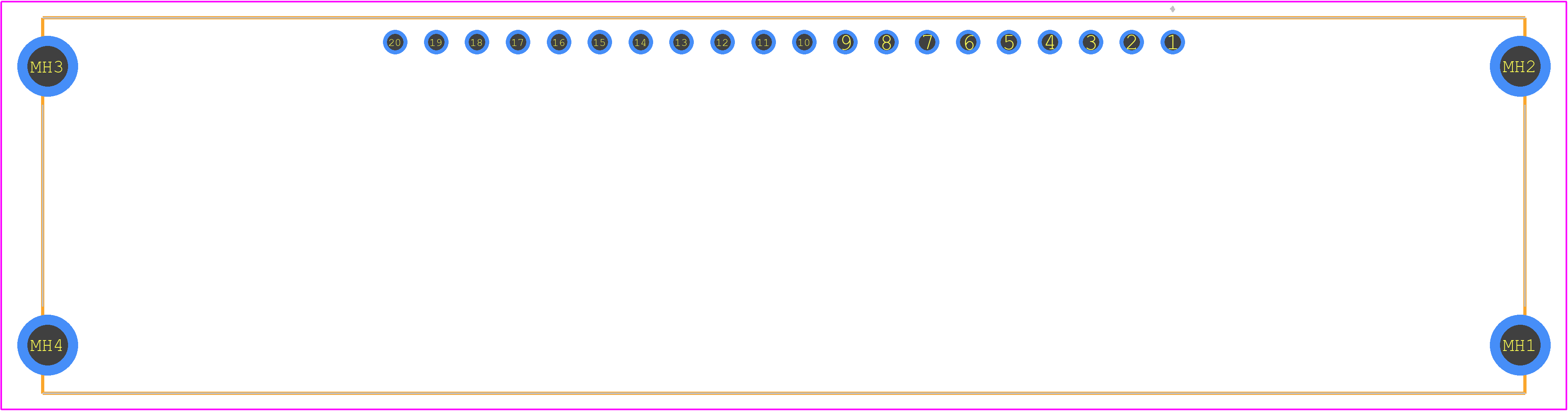 NHD-0220CW-AG3 - Newhaven Display PCB footprint - Other - Other - NHD-0220CW-AG3-2