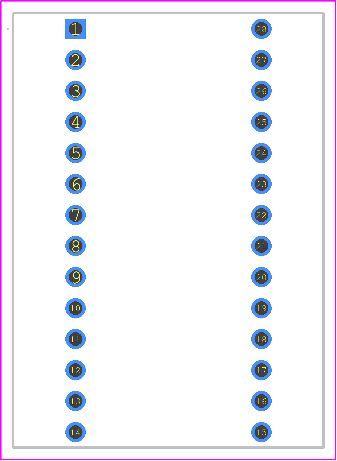 PA0066 - Chip Quik PCB footprint - Other - Other - PA0066-6