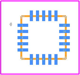 AS7261N-BLGM - ams OSRAM PCB footprint - Other - Other - AS7261N-BLGM-3