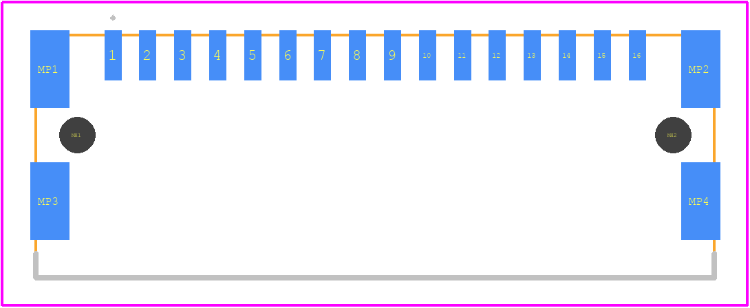 504325 - TE Connectivity PCB footprint - Other - Other - 504325-1_1