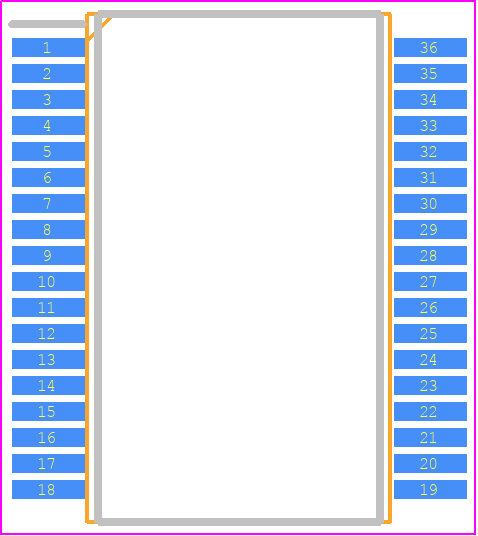 1EDI2002ASXUMA2 - Infineon PCB footprint - Small Outline Packages - Small Outline Packages - PG-DSO-SOIC