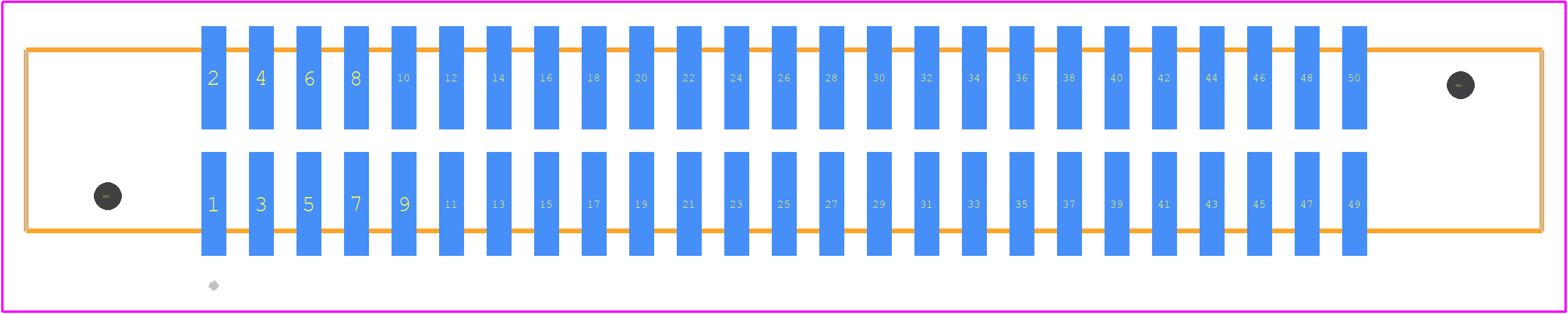 EHT-125-01-S-D-SM-LC - SAMTEC PCB footprint - Other - Other - EHT-125-01-S-D-SM-LC-1