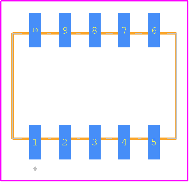 TQ2SL-L-4.5V - Panasonic PCB footprint - Other - Other - TQ2SL-L-4.5V-2