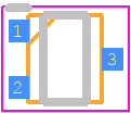 RTF015P02TL - ROHM Semiconductor PCB footprint - SO Transistor Flat Lead - SO Transistor Flat Lead - SOT-323T (TUMT3)