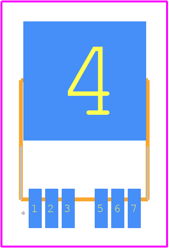 VN5E010AH-E - STMicroelectronics PCB footprint - Other - Other - VN5E010AH-E-2