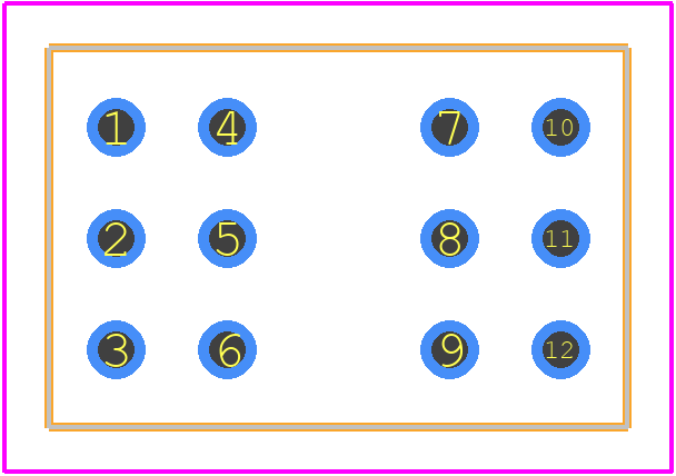 MHPS4284N - Apem PCB footprint - Other - Other - MHPS4284N-3