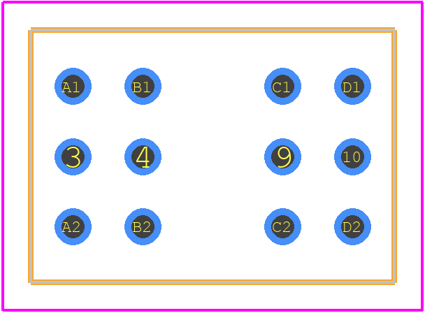 MHPS4284 - Apem PCB footprint - Other - Other - MHPS4284-2