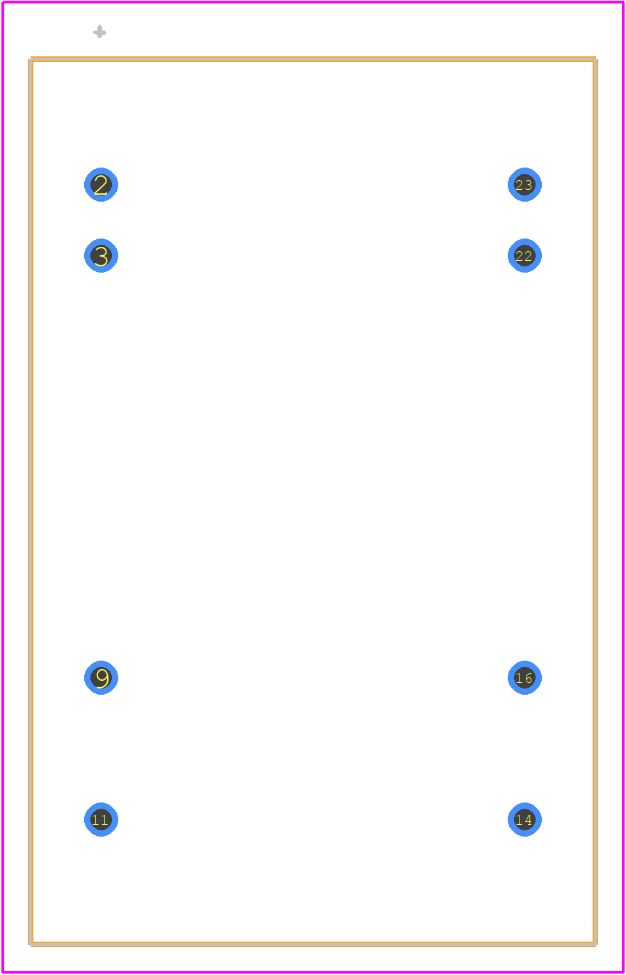 EC7A-12S12 - Cincon PCB footprint - Other - Other - EC7A-12S12-2