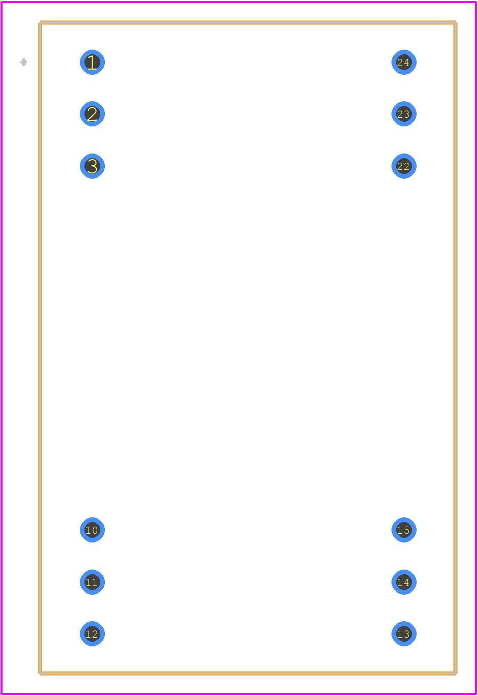 EC3AW04 - Cincon PCB footprint - Other - Other - EC3AW04-2