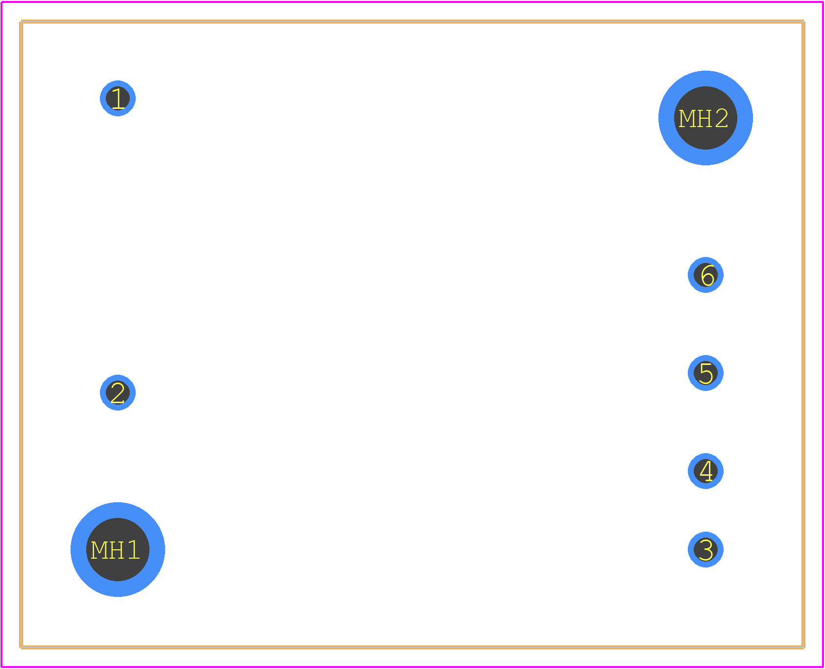 DSF100 - XP POWER PCB footprint - Other - Other - DSF100-2