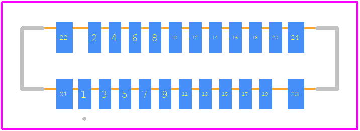 0525592033 - Molex PCB footprint - Other - Other - 0525592033-2