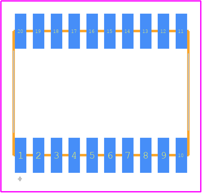 ACDC02-41SGWA-F01 - Kingbright PCB footprint - Other - Other - ACDC02-41SGWA-F01-2